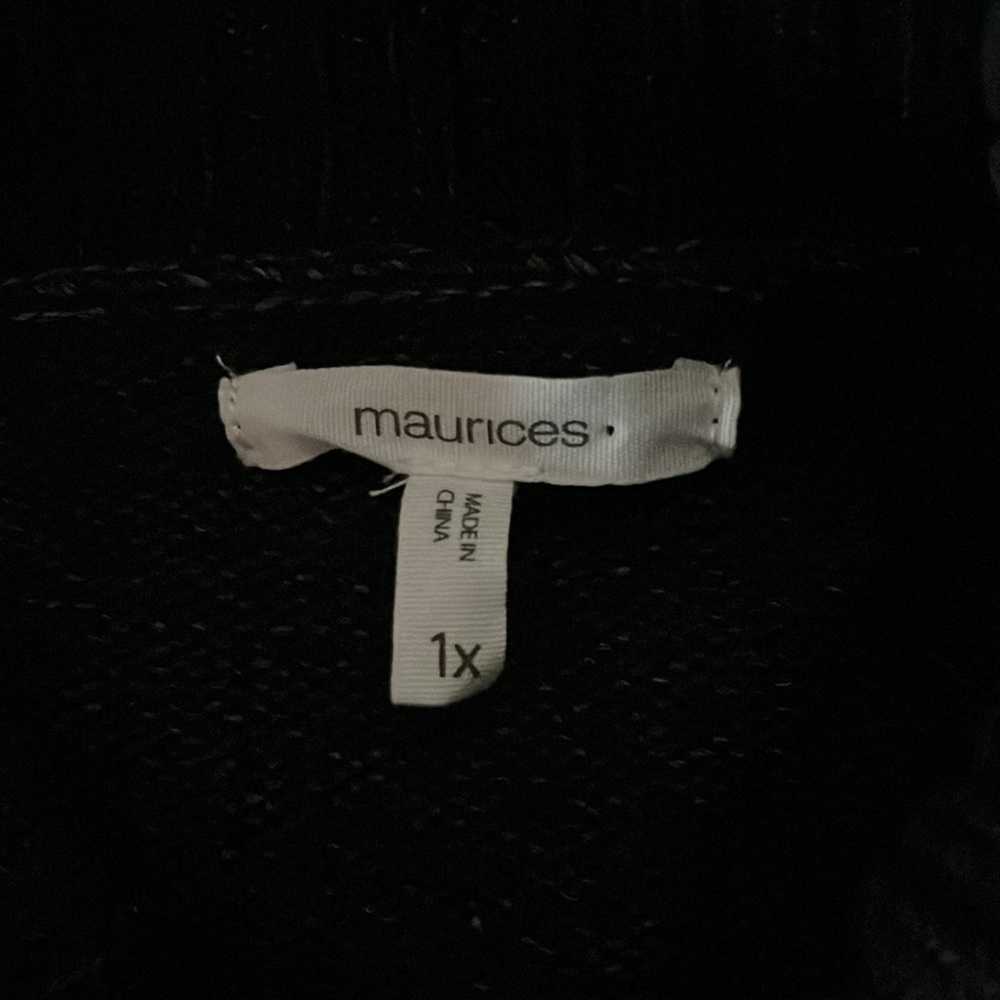 Maurices Black and White Long Sleeve Dress - Picture 4 of 4